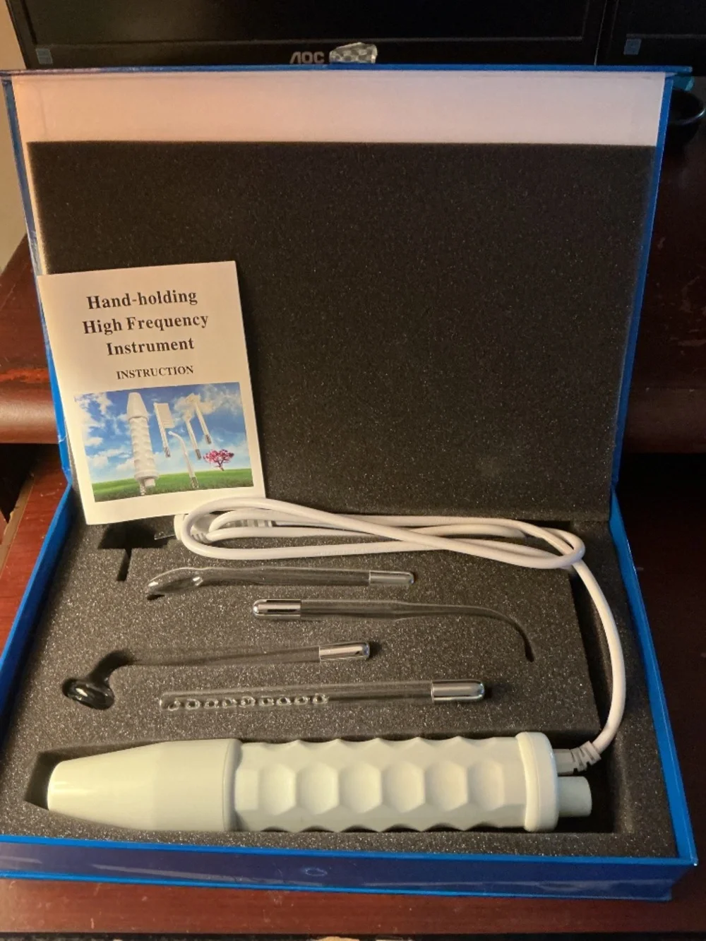 Skin Care Machine / Portable High Frequency Wand